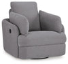Modmax Swivel Glider Recliner; Granite