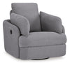 Modmax Swivel Glider Recliner; Granite