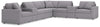 Modmax 8-Piece Sectional with Storage Consoles (Granite)