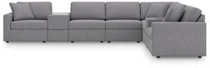 Modmax 8-Piece Sectional with Storage Consoles (Granite)