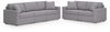 Modmax 3-Piece Sectional Sofa and 2-Piece Sectional Loveseat