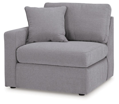 Modmax Left-Arm Facing Corner Chair; Granite