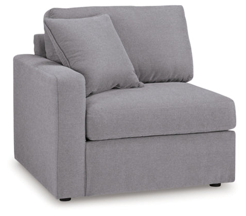 Modmax Left-Arm Facing Corner Chair; Granite