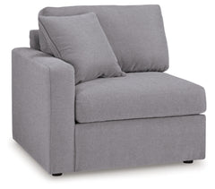 Modmax Left-Arm Facing Corner Chair; Granite