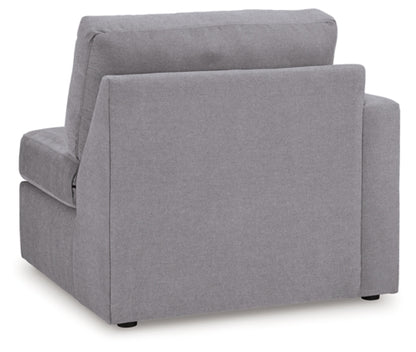 Modmax Left-Arm Facing Corner Chair; Granite