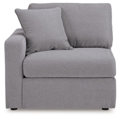 Modmax Left-Arm Facing Corner Chair; Granite