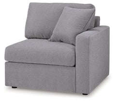 Modmax Right-Arm Facing Corner Chair; Granite
