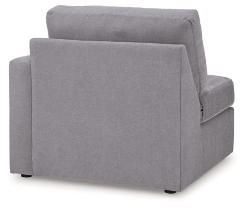 Modmax Right-Arm Facing Corner Chair; Granite