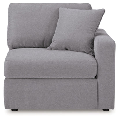 Modmax Right-Arm Facing Corner Chair; Granite