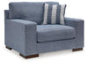 Belvoir Sofa Set; Denim