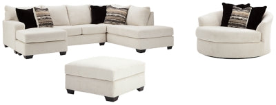 Cambri 2-Piece Sectional with Chair and Ottoman