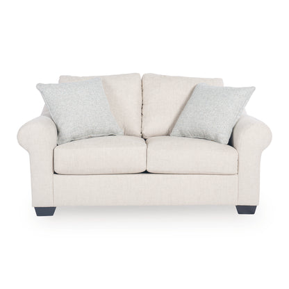 Belread Loveseat; Linen