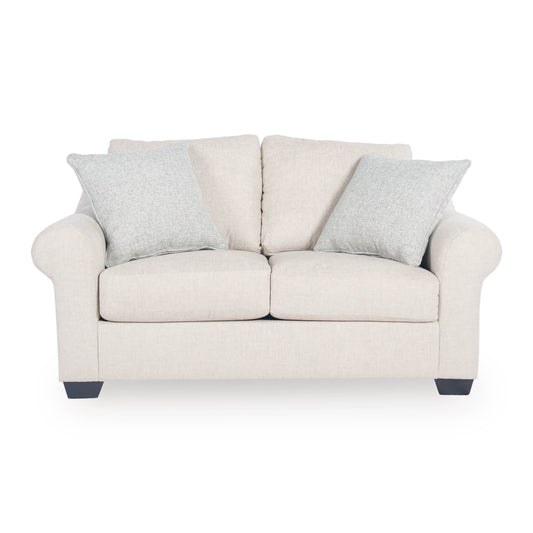 Belread Loveseat; Linen