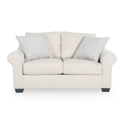 Belread Loveseat; Linen