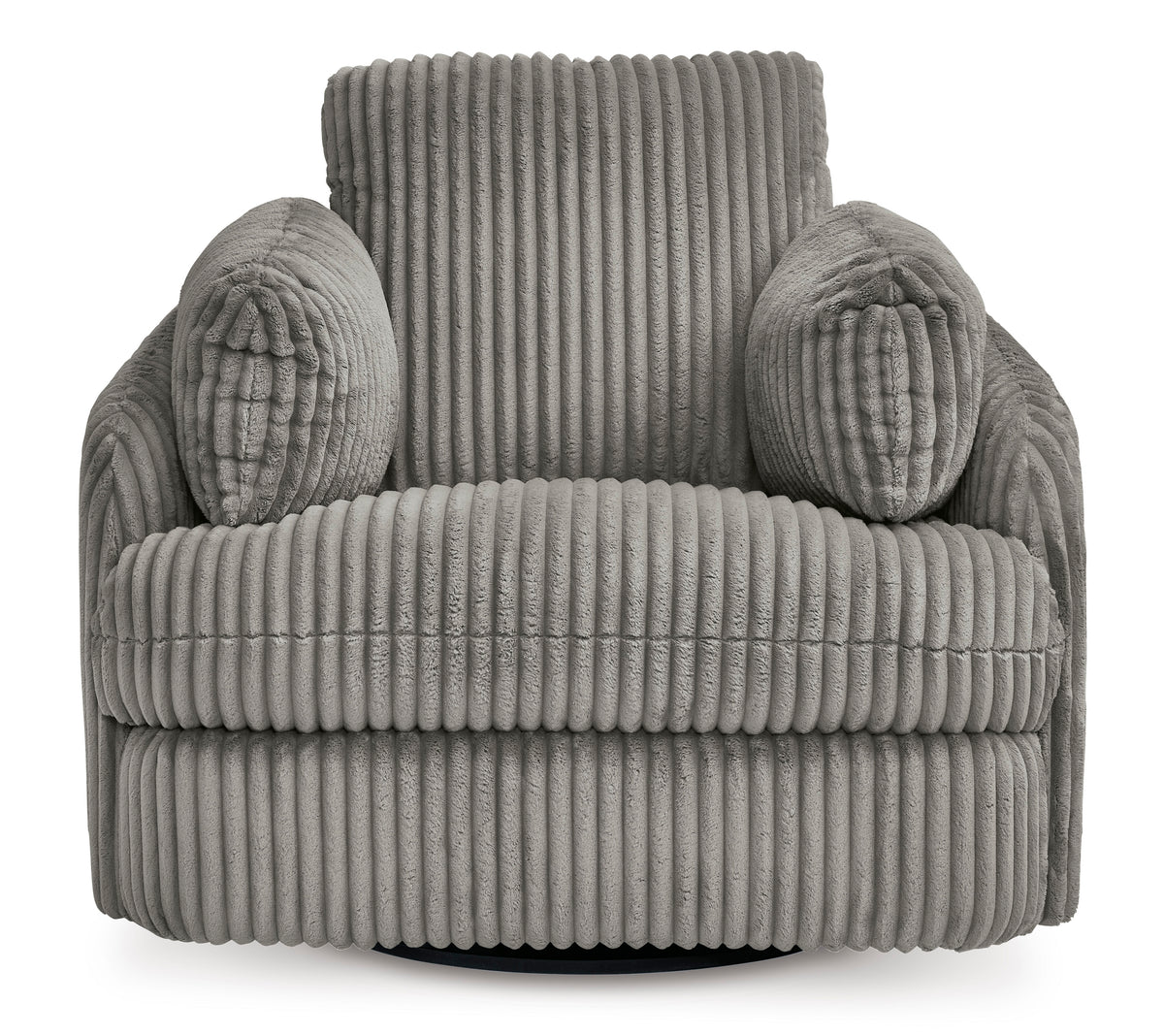 Tie-Breaker Swivel Glider Recliner; Fog