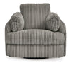 Tie-Breaker Swivel Glider Recliner; Fog