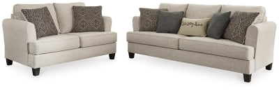 Alcona Sofa and Loveseat