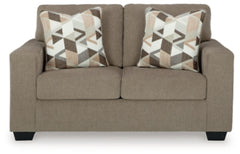 Bristaview Loveseat; Cocoa