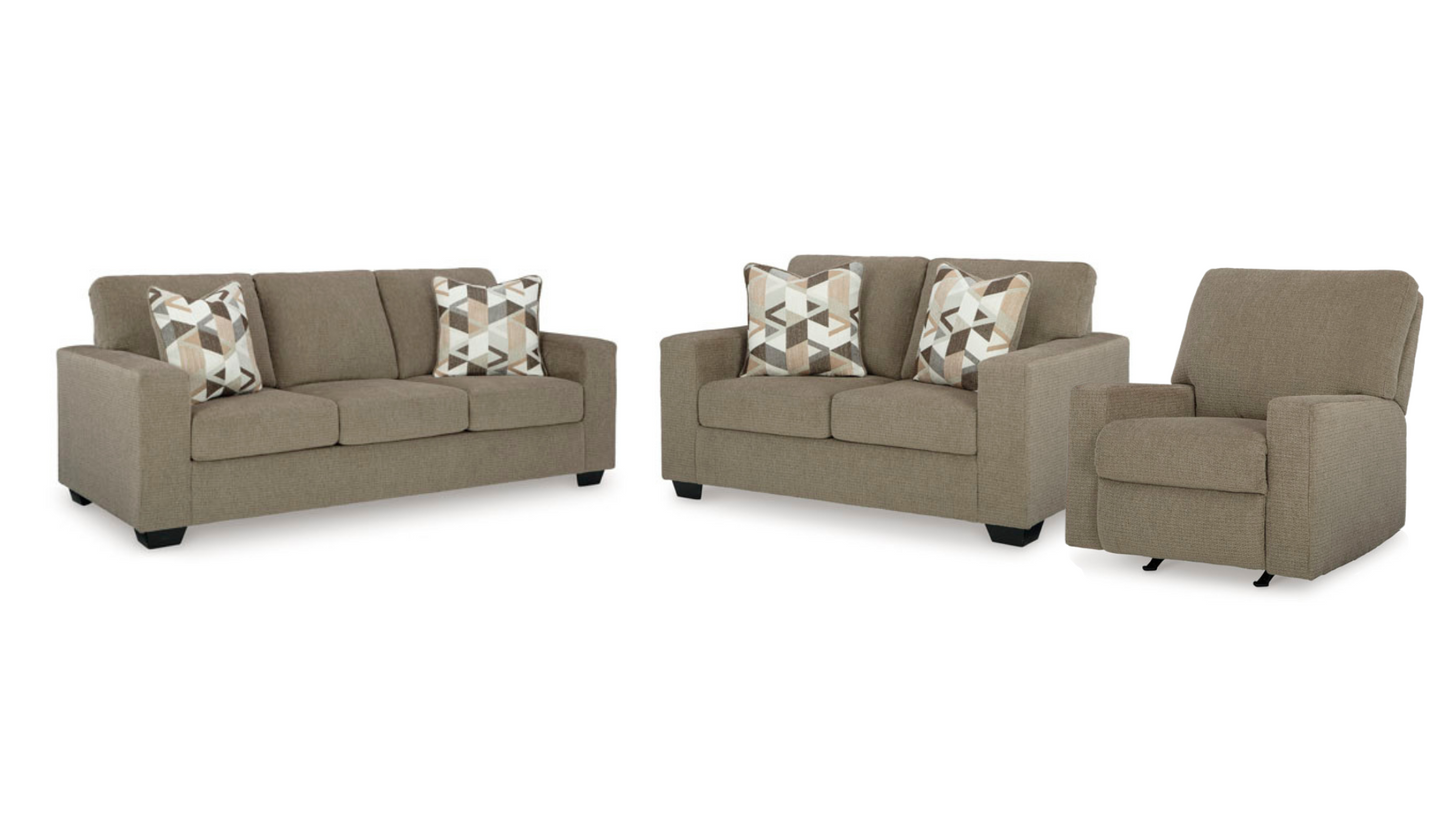 Bristaview Sofa, Loveseat and Recliner