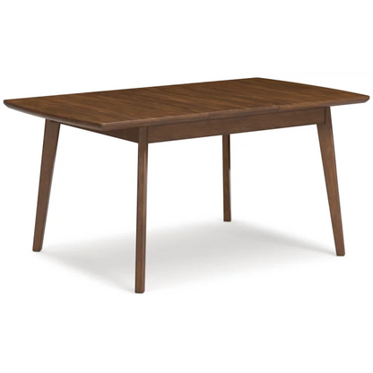 Lyncott Dining Set with Extendable Table with 6 Chairs