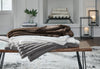 Alsonwell Throw; Brown