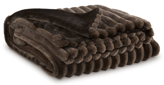 Alsonwell Throw; Brown