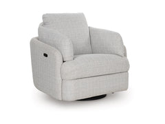 Alainmont Next-Gen Nuvella Next-Gen Nuvella™ Performance Fabric Swivel Power Recliner