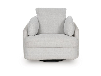 Alainmont Next-Gen Nuvella Next-Gen Nuvella™ Performance Fabric Swivel Power Recliner