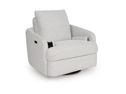 Alainmont Next-Gen Nuvella Next-Gen Nuvella™ Performance Fabric Swivel Power Recliner