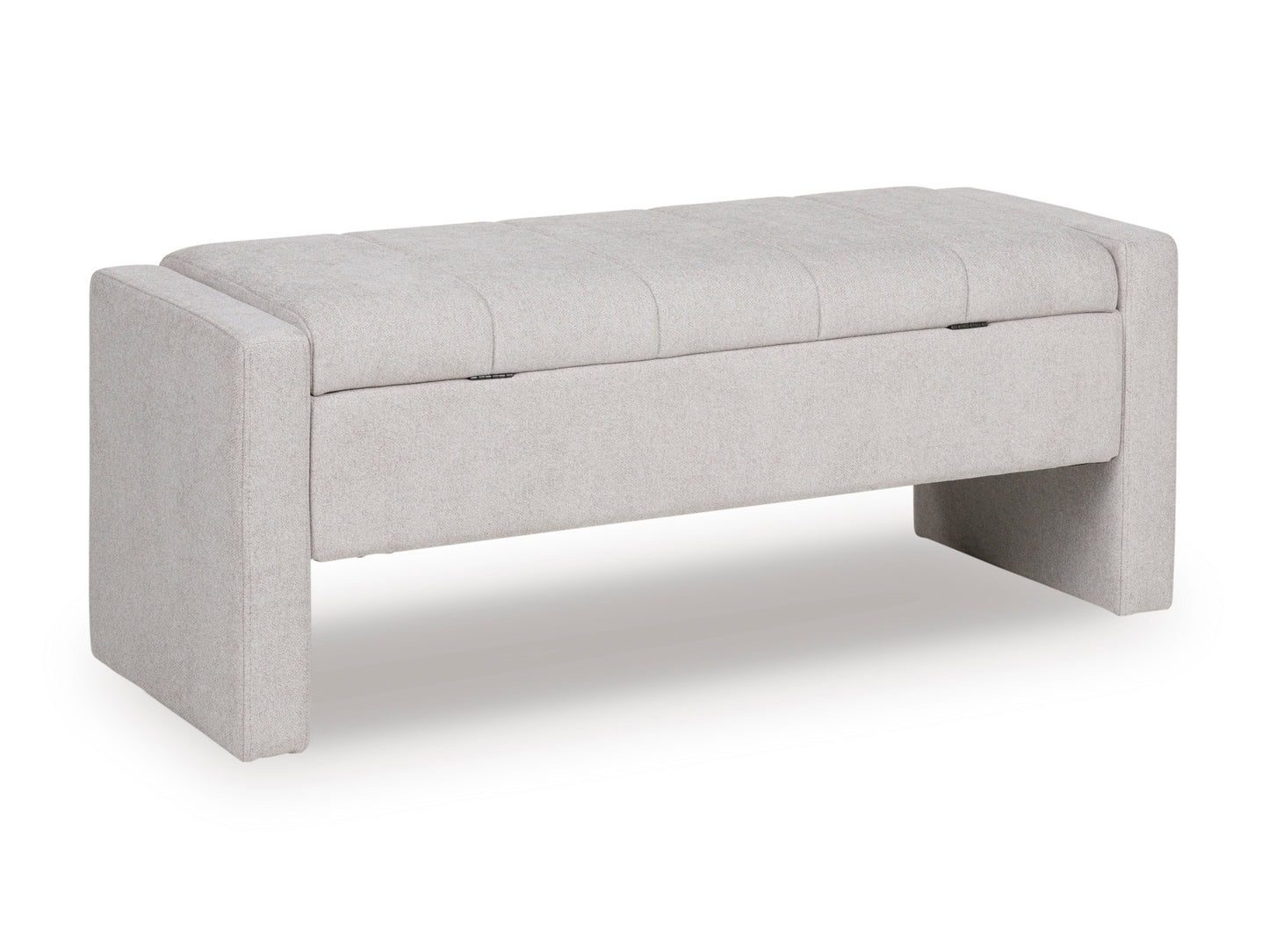 Akselman Storage Bench; Gray