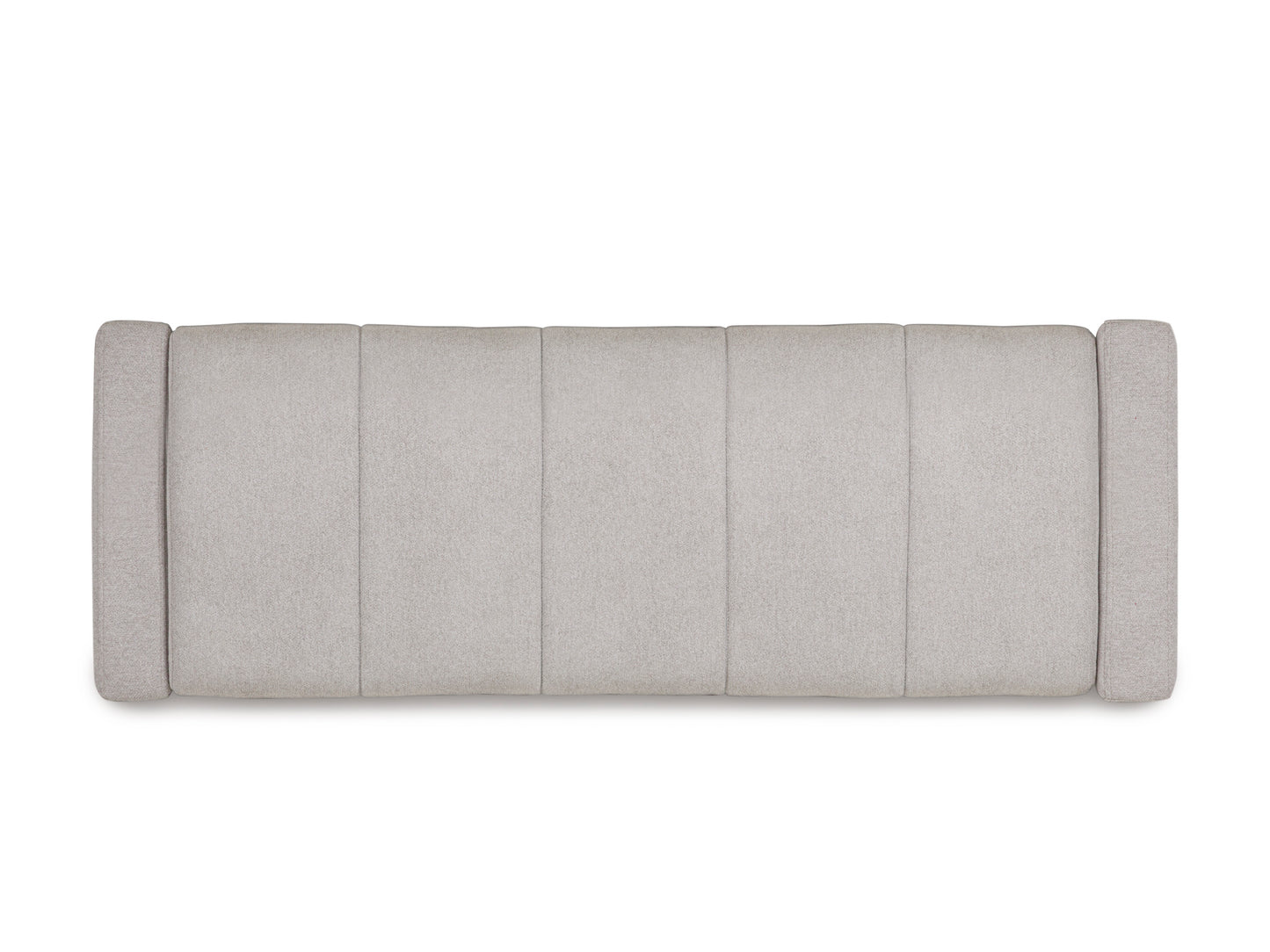Akselman Storage Bench; Gray