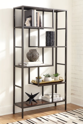 Frankwell Bookcase; Brown Black