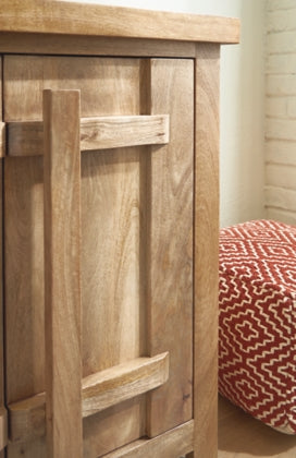 Dresor Accent Cabinet; Natural