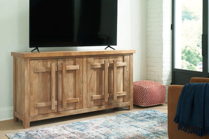 Dresor Accent Cabinet; Natural