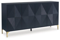 Loirwick Accent Cabinet; Dark Blue