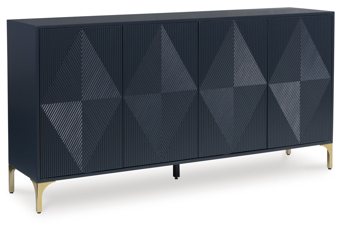 Loirwick Accent Cabinet; Dark Blue