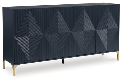 Loirwick Accent Cabinet; Dark Blue