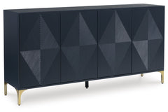Loirwick Accent Cabinet; Dark Blue