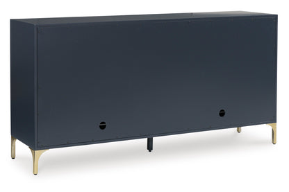 Loirwick Accent Cabinet; Dark Blue