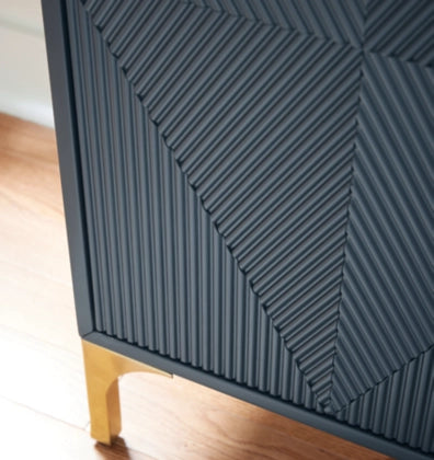 Loirwick Accent Cabinet; Dark Blue