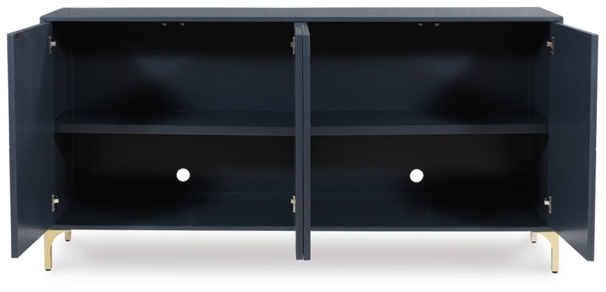 Loirwick Accent Cabinet; Dark Blue