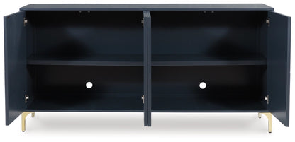 Loirwick Accent Cabinet; Dark Blue