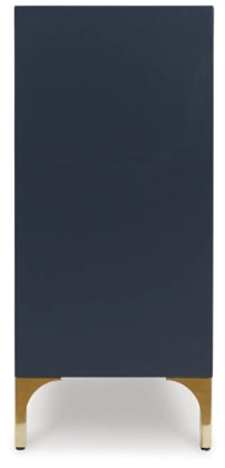 Loirwick Accent Cabinet; Dark Blue