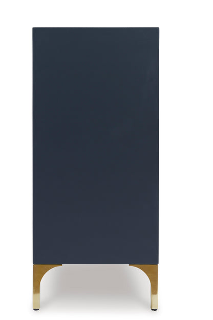 Loirwick Accent Cabinet; Dark Blue