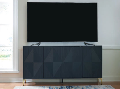 Loirwick Accent Cabinet; Dark Blue