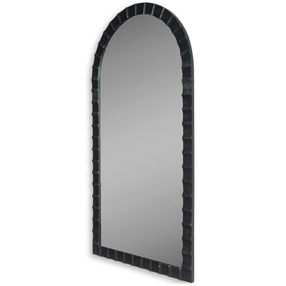 Floor Mirror; Black