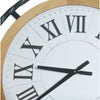 Wall Clock; Black/Brown