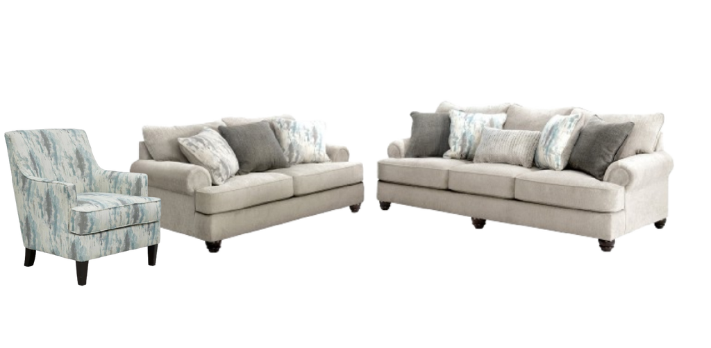 Akinlane Sofa, Loveseat and Accent Chair