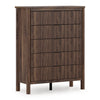 Cadmori Five Drawer Chest; Brown
