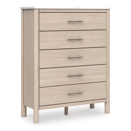 Cadmori Five Drawer Chest; Two-tone